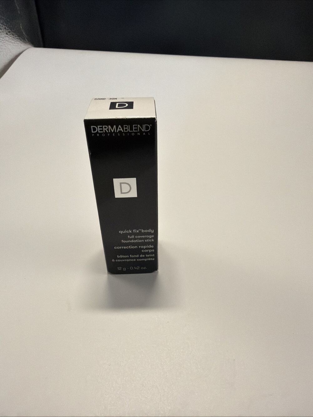 Dermablend Quick-Fix Body Makeup Foundation Stick - Shade: SAND 30N -New In Box